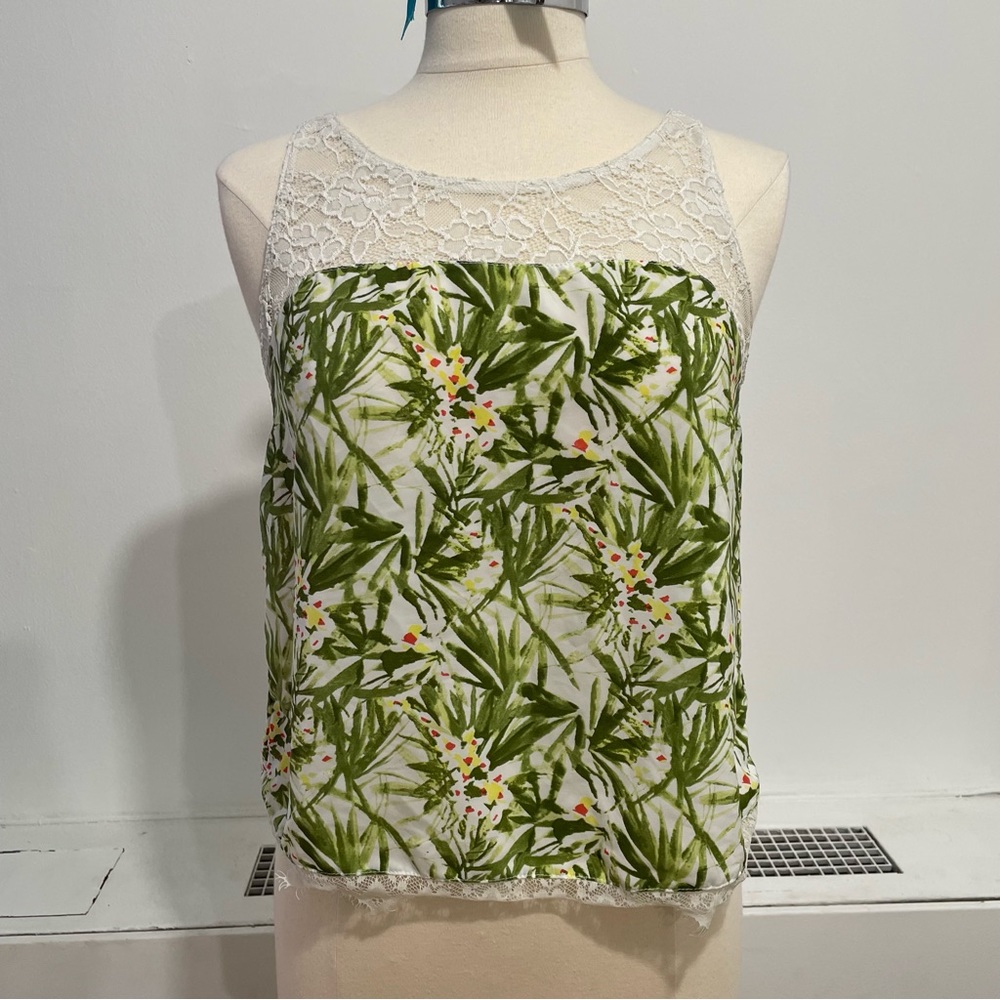 Floral Lace Tank Top